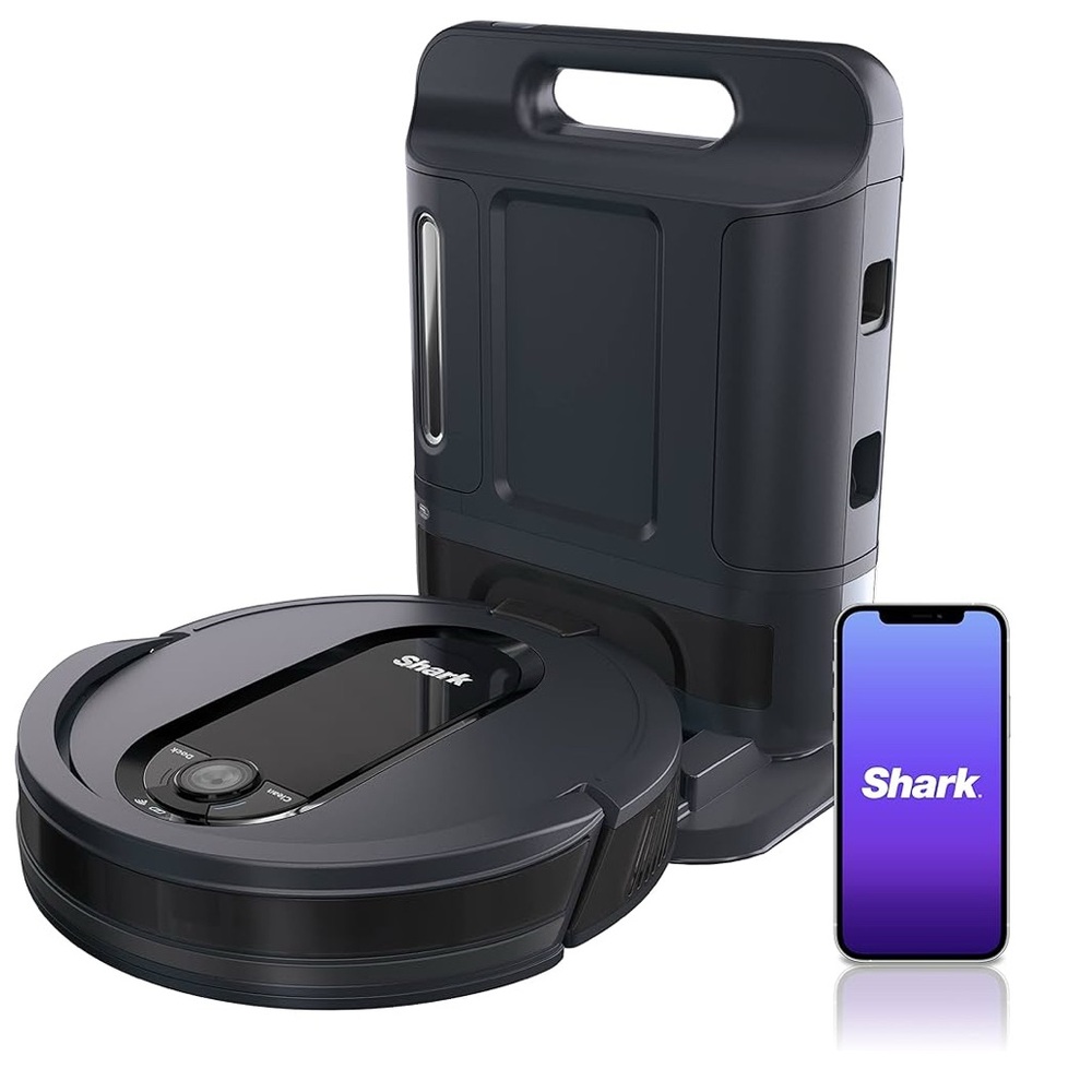Shark AV1010AE IQ Robot Vacuum with XL Self-Empty Base, Bagless, 45-Day